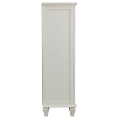 Sandy Beach Ivory Door Chest - furniture place usa