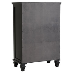 Sandy Beach Black Chest - furniture place usa