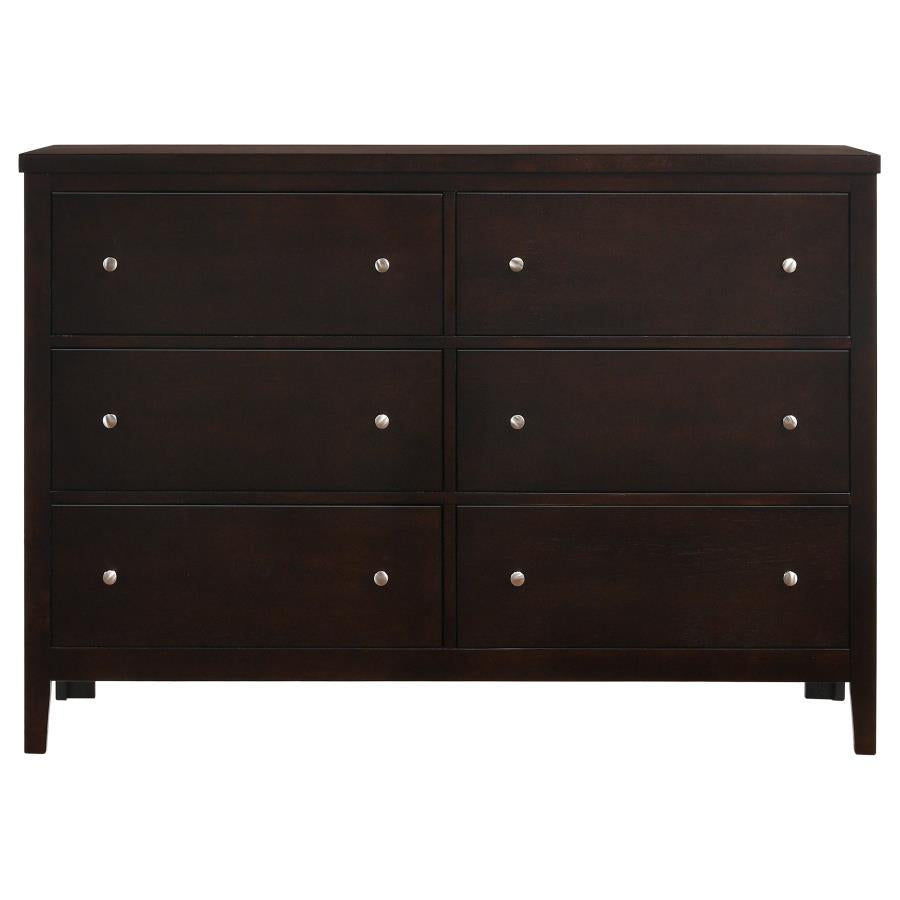 Carlton Brown Dresser - furniture place usa