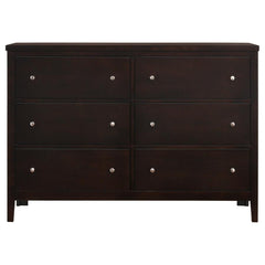 Carlton Brown Dresser - furniture place usa