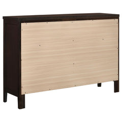 Carlton Brown Dresser - furniture place usa
