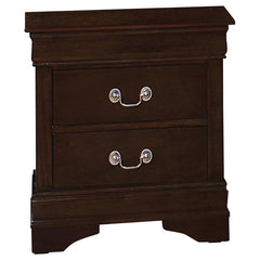 Louis Philippe Brown Nightstand - furniture place usa
