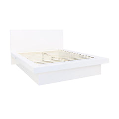Jessica White Eastern King Bed - furniture place usa