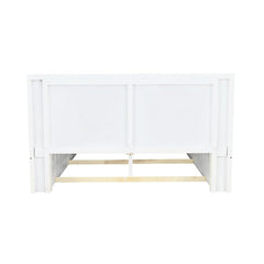 Jessica White Queen Bed - furniture place usa