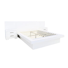 Jessica White Queen Bed - furniture place usa