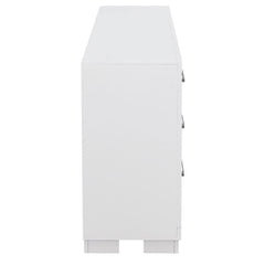 Jessica White Dresser - furniture place usa