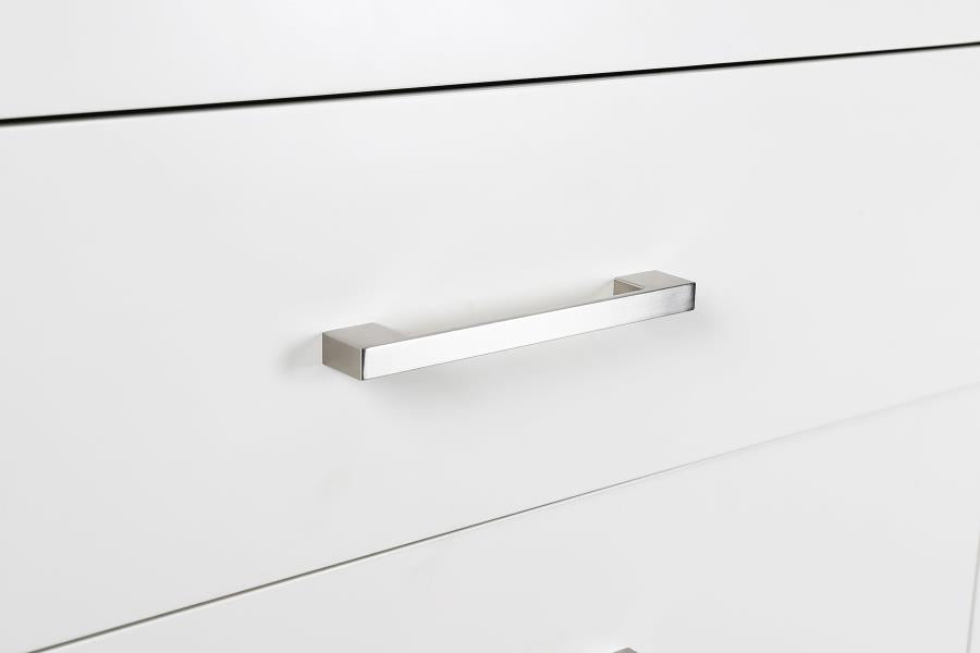 Jessica White Chest - furniture place usa