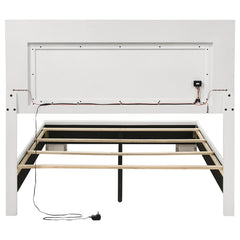 Felicity White Full Bed - furniture place usa
