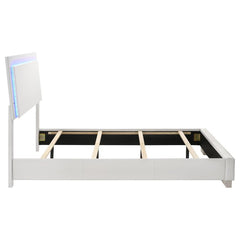 Felicity White Full Bed - furniture place usa