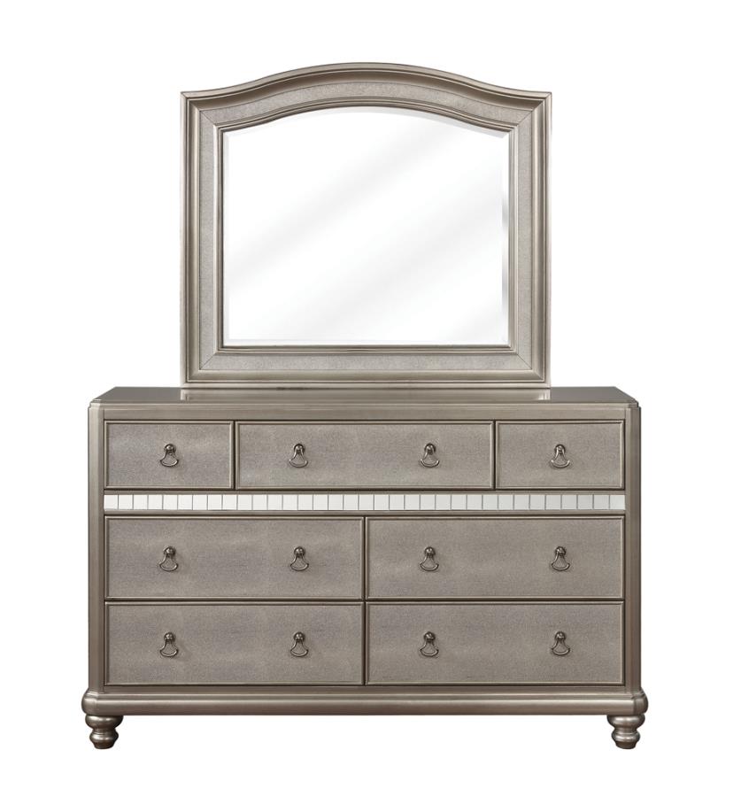 Bling Game Silver Dresser - furniture place usa