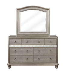 Bling Game Silver Dresser - furniture place usa