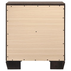 Kauffman Brown Nightstand - furniture place usa