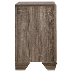 Kauffman Brown Nightstand - furniture place usa
