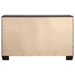 Kauffman Brown Dresser - furniture place usa