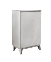 Leighton Silver Chest - furniture place usa