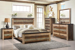 Sembene Brown Queen Bed - furniture place usa