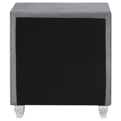 Deanna Grey Nightstand - furniture place usa