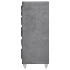 Deanna Grey Chest - furniture place usa