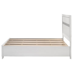 Miranda White Full Storage Bed - furniture place usa