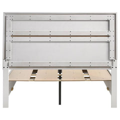 Miranda White Full Storage Bed - furniture place usa