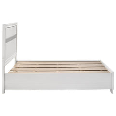 Miranda White Full Storage Bed - furniture place usa