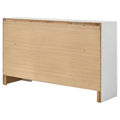 Miranda White Dresser - furniture place usa