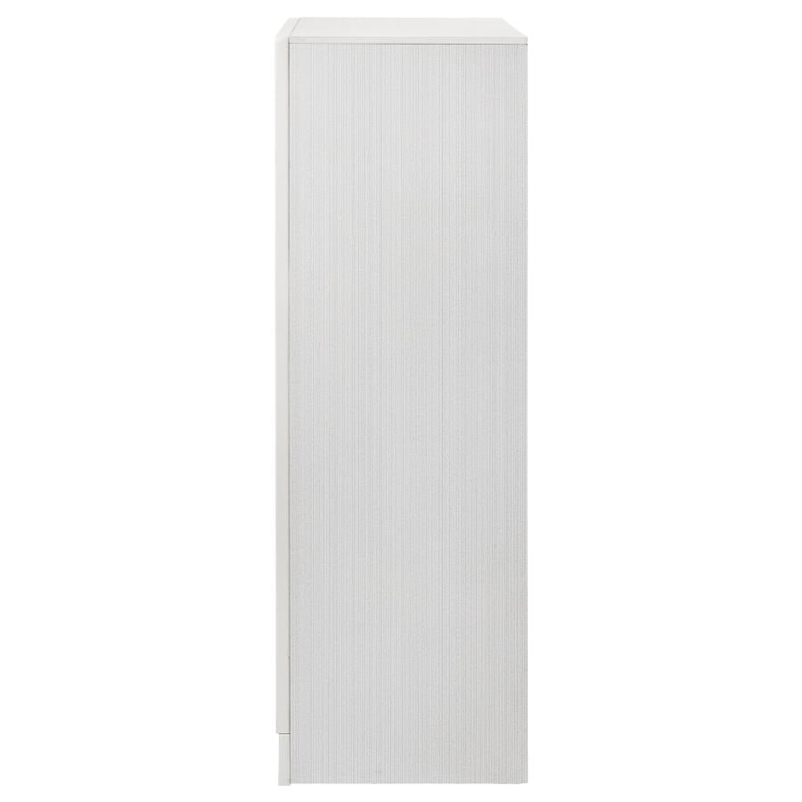 Miranda White Chest - furniture place usa