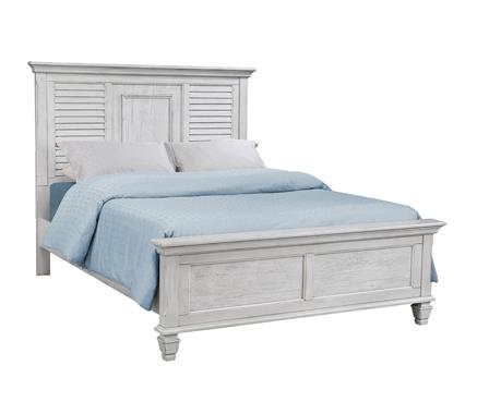 Franco Ivory California King Bed - furniture place usa