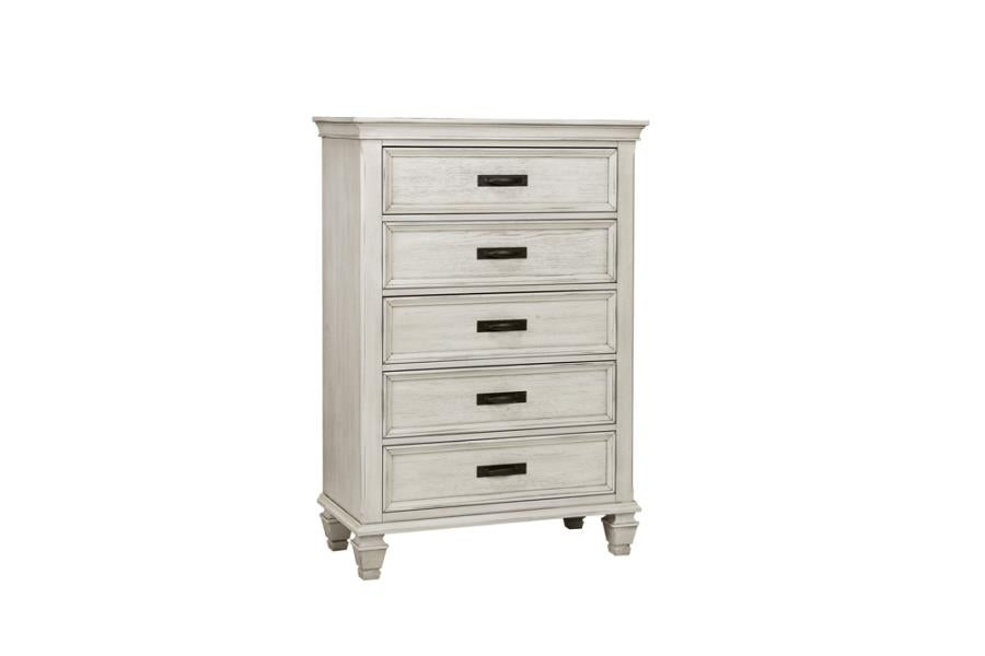 Franco Ivory Chest - furniture place usa