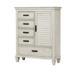 Franco Ivory Door Chest - furniture place usa