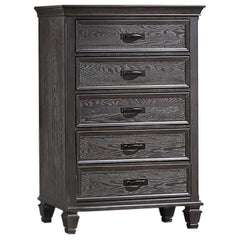 Franco Grey Chest - furniture place usa