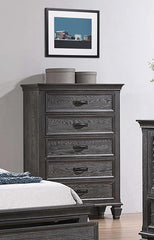 Franco Grey Chest - furniture place usa