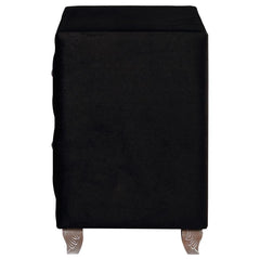 Deanna Black Nightstand - furniture place usa