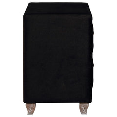 Deanna Black Nightstand - furniture place usa