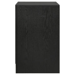 Miranda Black Nightstand - furniture place usa