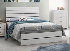 Brantford Ivory Queen Bed - furniture place usa
