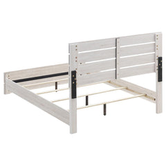 Brantford Ivory Queen Bed - furniture place usa