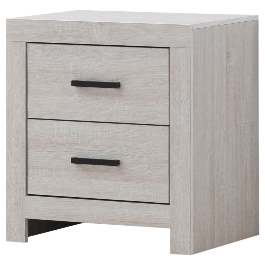 Brantford Ivory Nightstand - furniture place usa