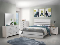 Brantford Ivory Nightstand - furniture place usa