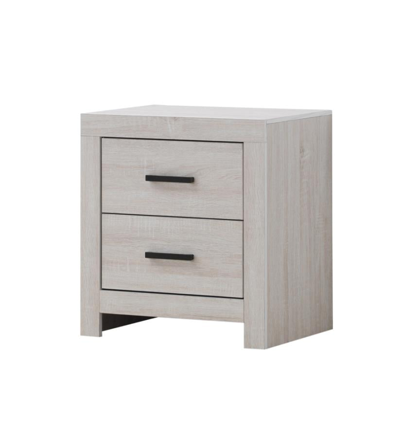 Brantford Ivory Queen Bed 5 Pc Set - furniture place usa