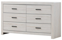 Brantford Ivory Queen Bed 5 Pc Set - furniture place usa