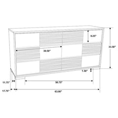 Blacktoft Black Eastern King Bed 5 Pc Set - furniture place usa