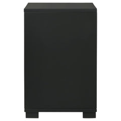 Blacktoft Black Nightstand - furniture place usa