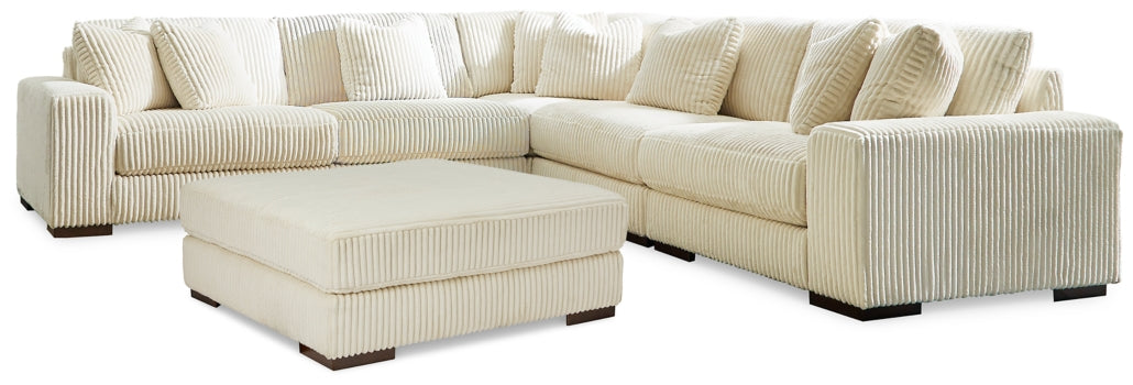 Lindyn 5-Piece Sectional with Ottoman - furniture place usa