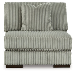 Lindyn Armless Chair - furniture place usa