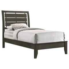Serenity Grey Twin Bed - furniture place usa