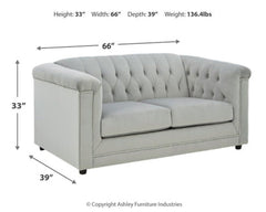 Josanna Sofa and Loveseat - furniture place usa