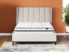 Chime 10 Inch Hybrid Queen Mattress in a Box with Head-Foot Model Best Queen Adjustable Base - furniture place usa