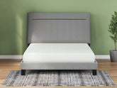 Chime 8 Inch Memory Foam Queen Mattress in a Box with Better than a Boxspring Queen Foundation - furniture place usa