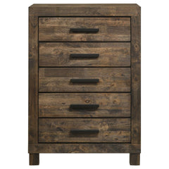 Woodmont Brown Chest - furniture place usa